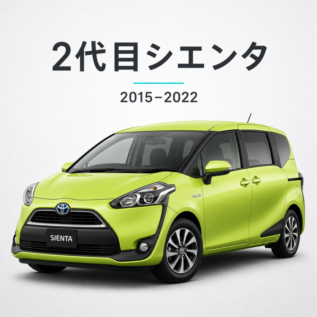 2代目シエンタ イエロー